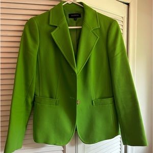 Talbots Bright Green Blazer